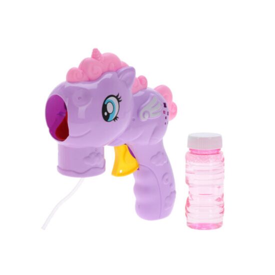 Ziepju burbuļu pistole 17x7x18.5cm, lillā